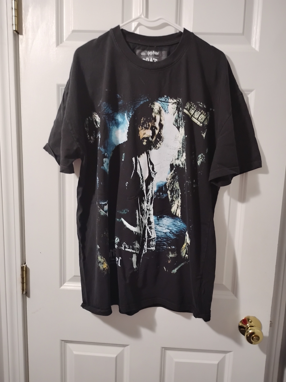 Harry Potter Black Graphic Band T-Shirt - Men's Casual Tee